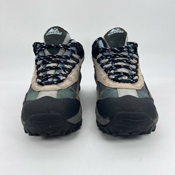 Montrail Gore Tex Gray Blue Hiking Trail Women Boot Shoes GENSTRM1201 Size 7.5 - Picture 3 of 12
